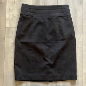 H&M dark grey Pencil Skirt in size 8